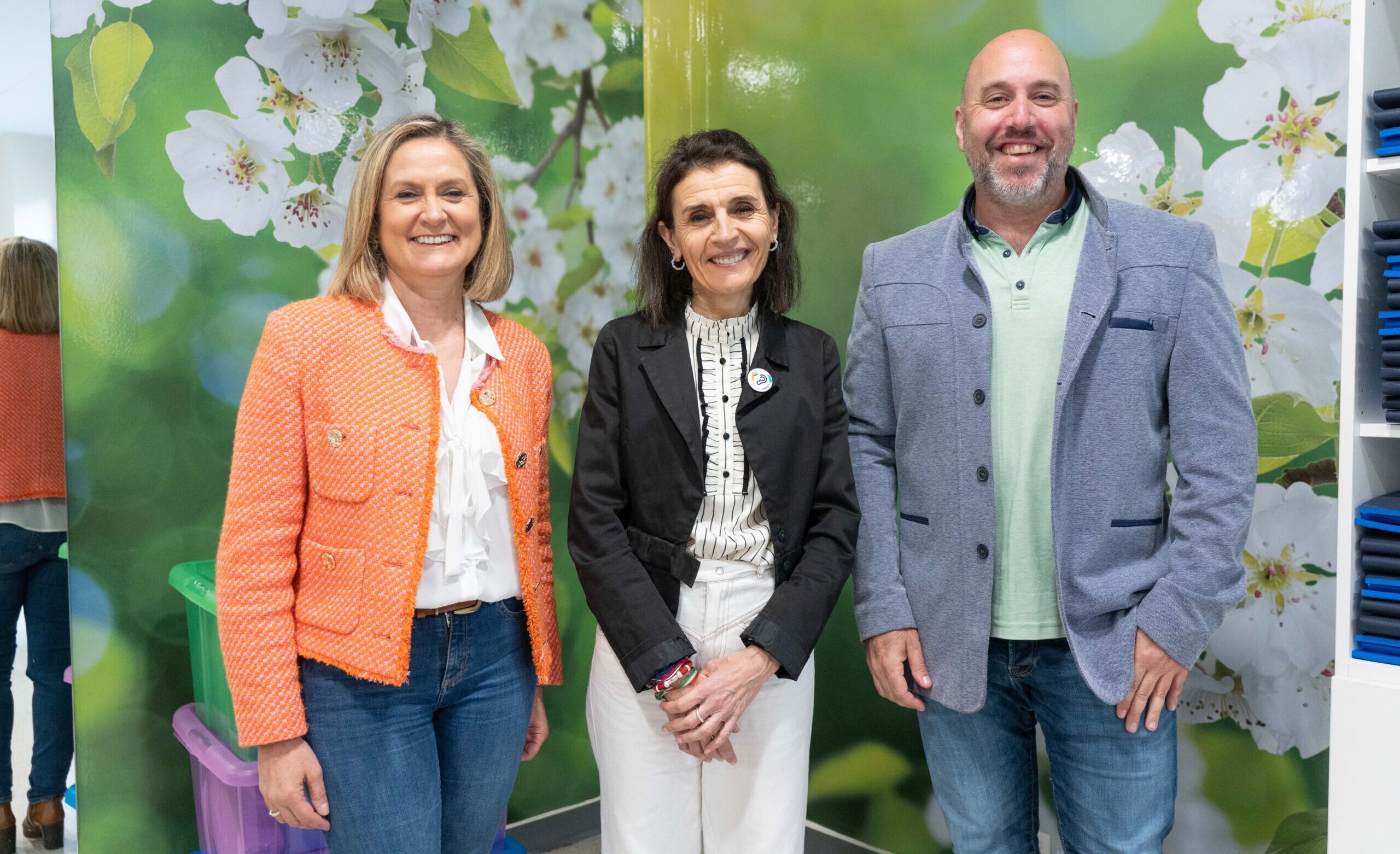 En la reunión que han tenido hoy la consejera Nerea Melgosa y l